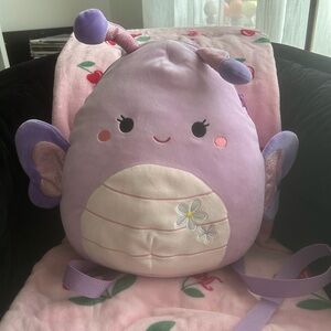 Squishmallow Brenda the Butterfly Backpack